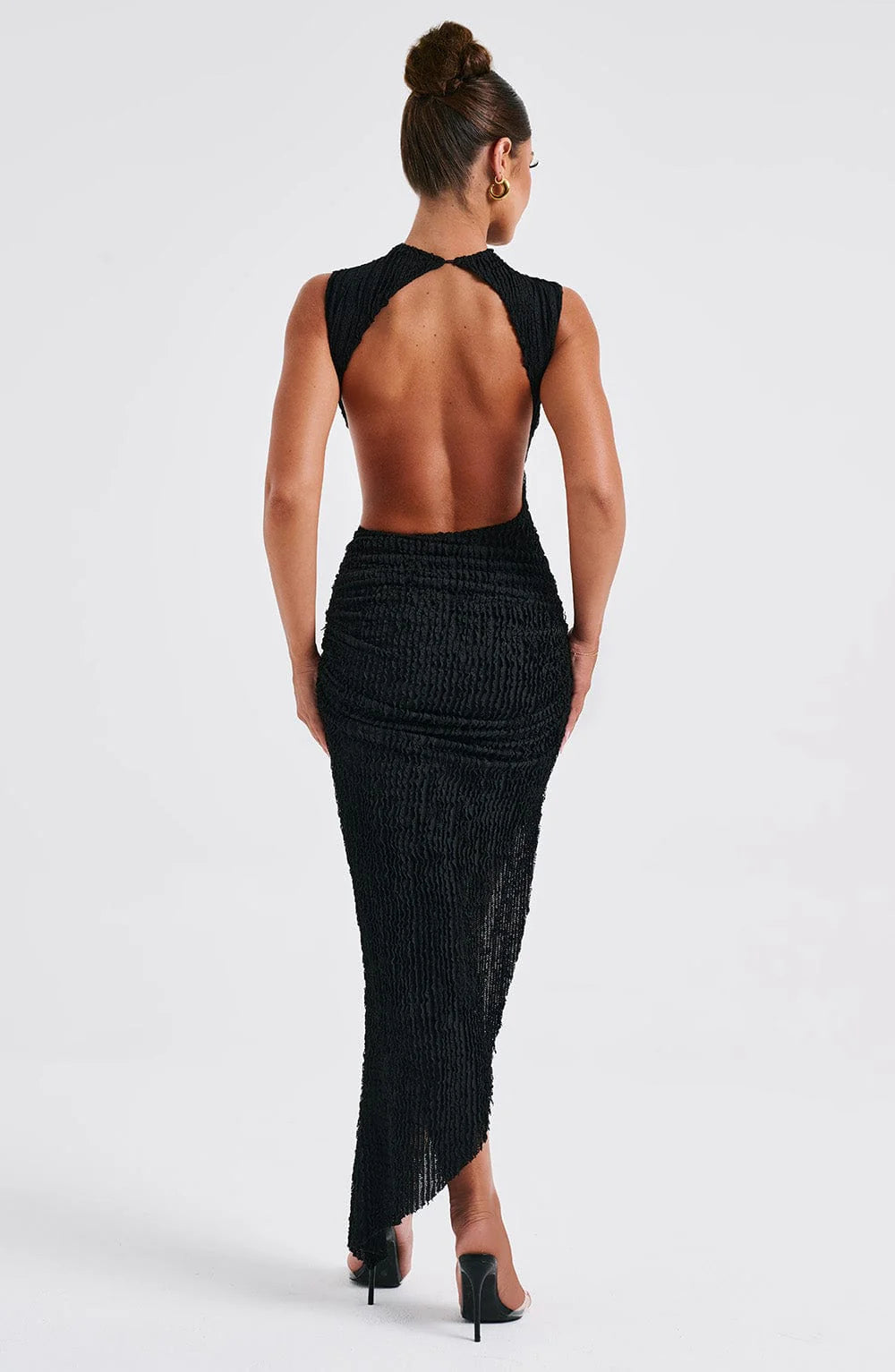 CAPRI MIDI DRESS – BLACK