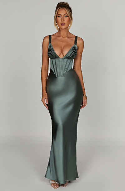ARIA CORSET MAXI — MINT