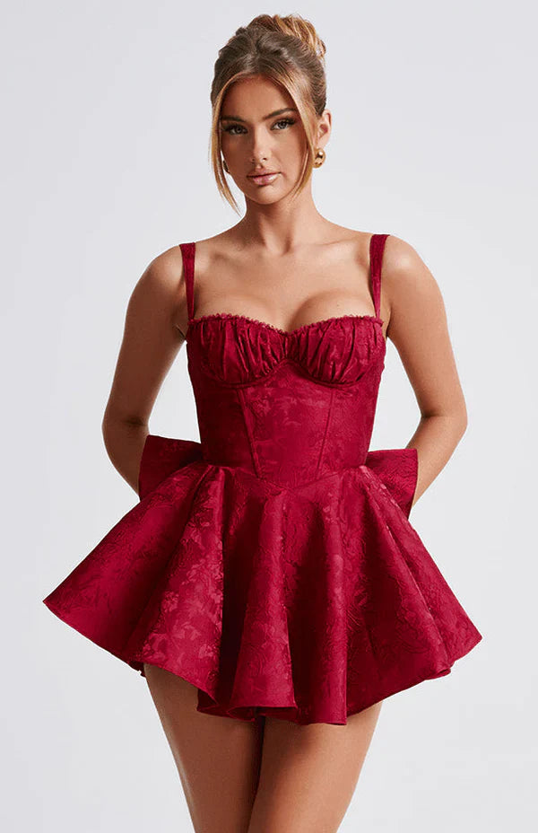 AMELIE MINI DRESS – RED