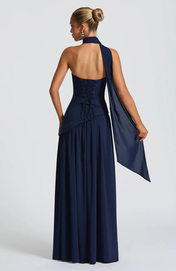 MALIYAH MAXI — NAVY