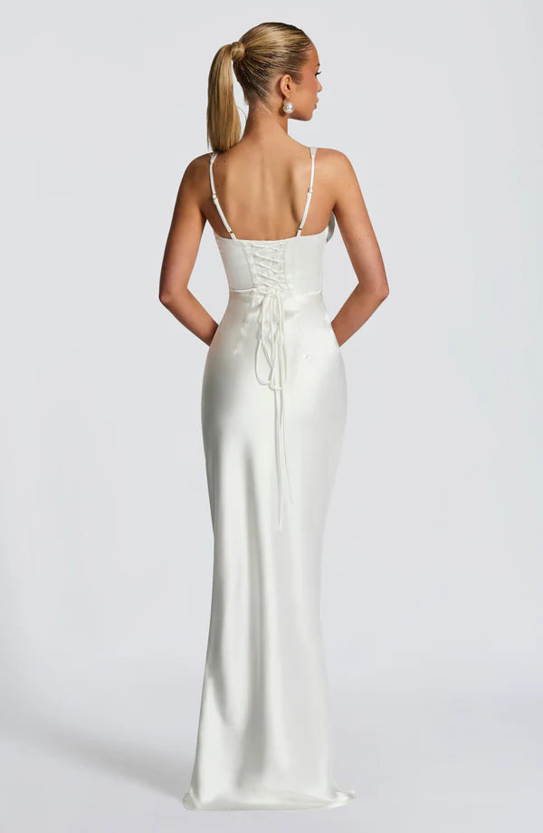 ARIA CORSET MAXI — IVORY
