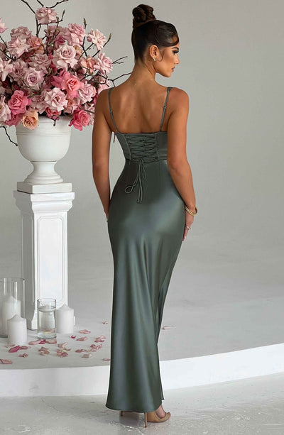 ARIA CORSET MAXI — MINT